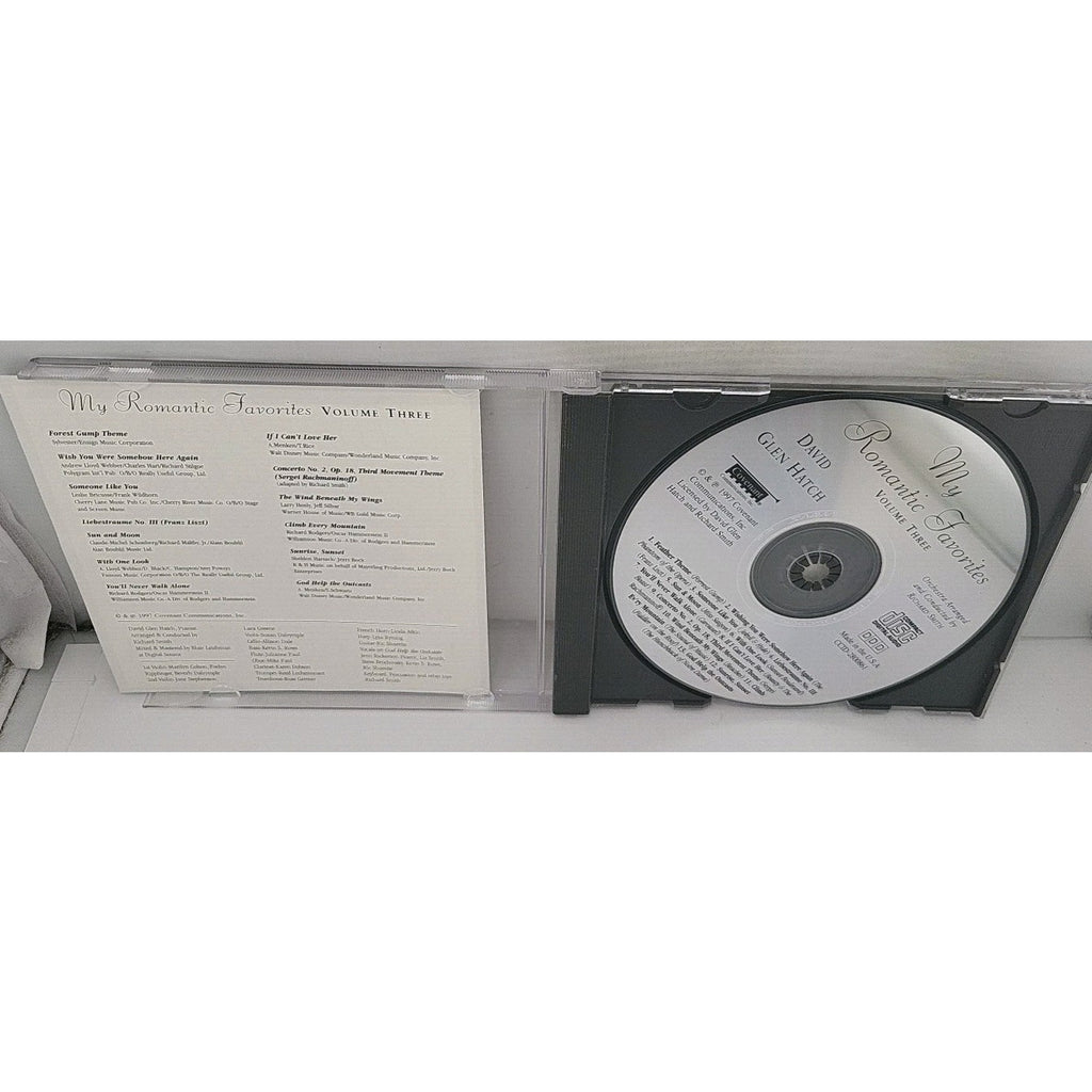 David Glen Hatch - My Romantic Favorites, Vol. 3 - CD