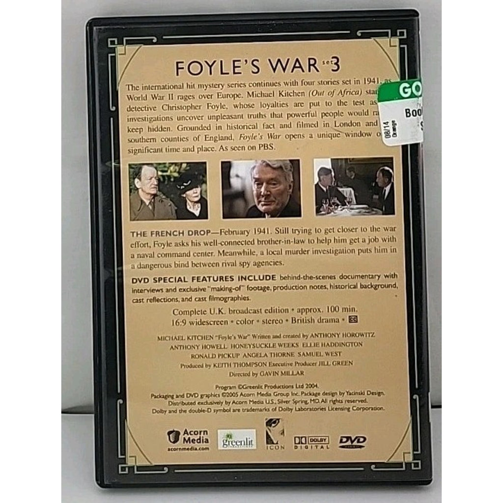 Foyle's War: Set 3 (DVD, 2004)