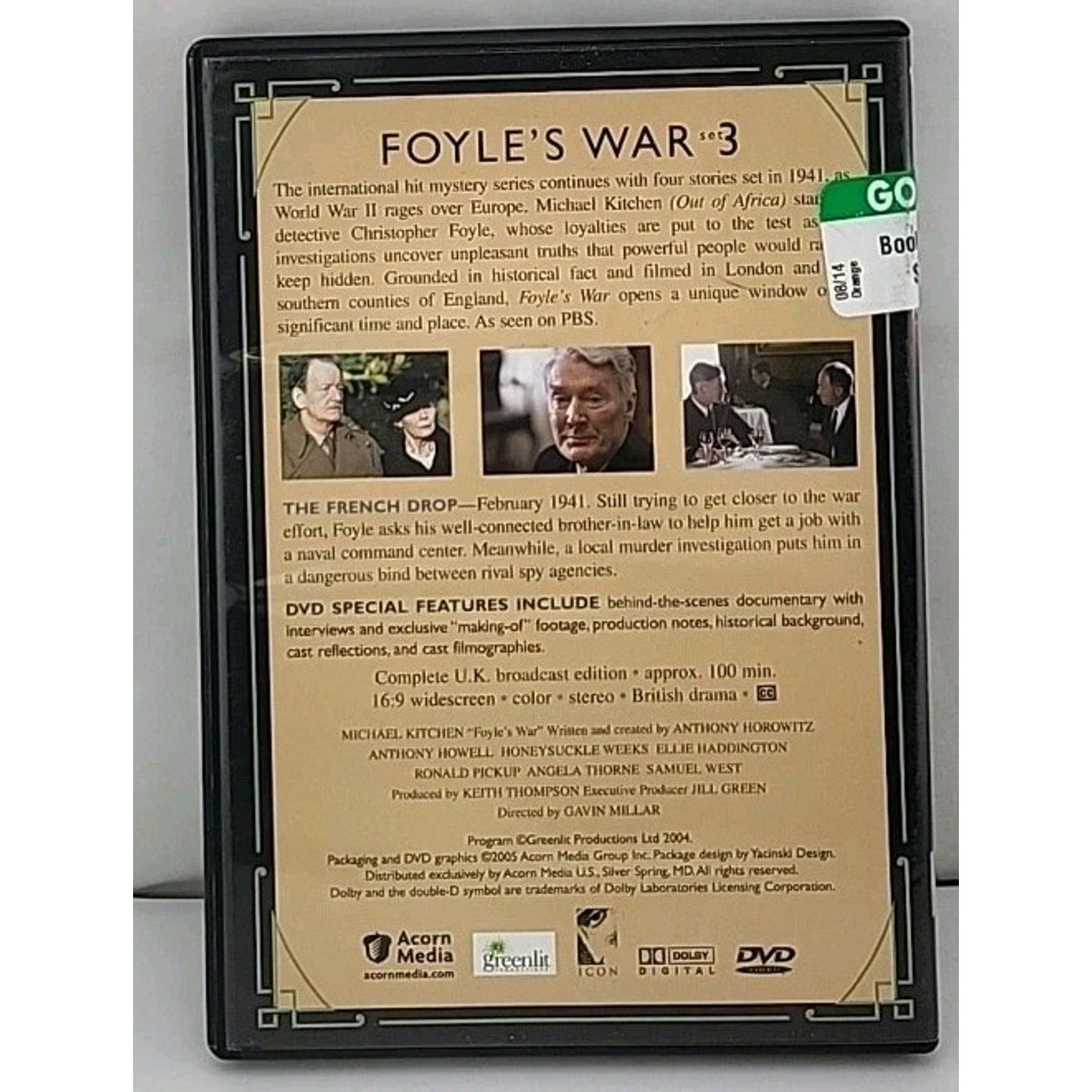 Foyle's War: Set 3 (DVD, 2004)