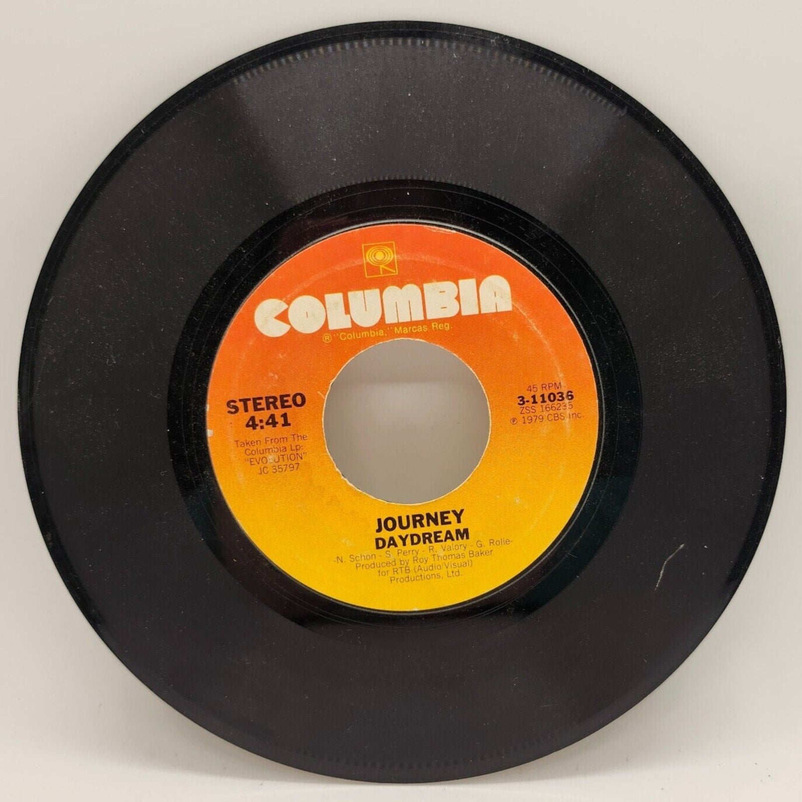 Lovin', Touchin', Squeezin' / Daydream by Journey (Record) - 3-11036