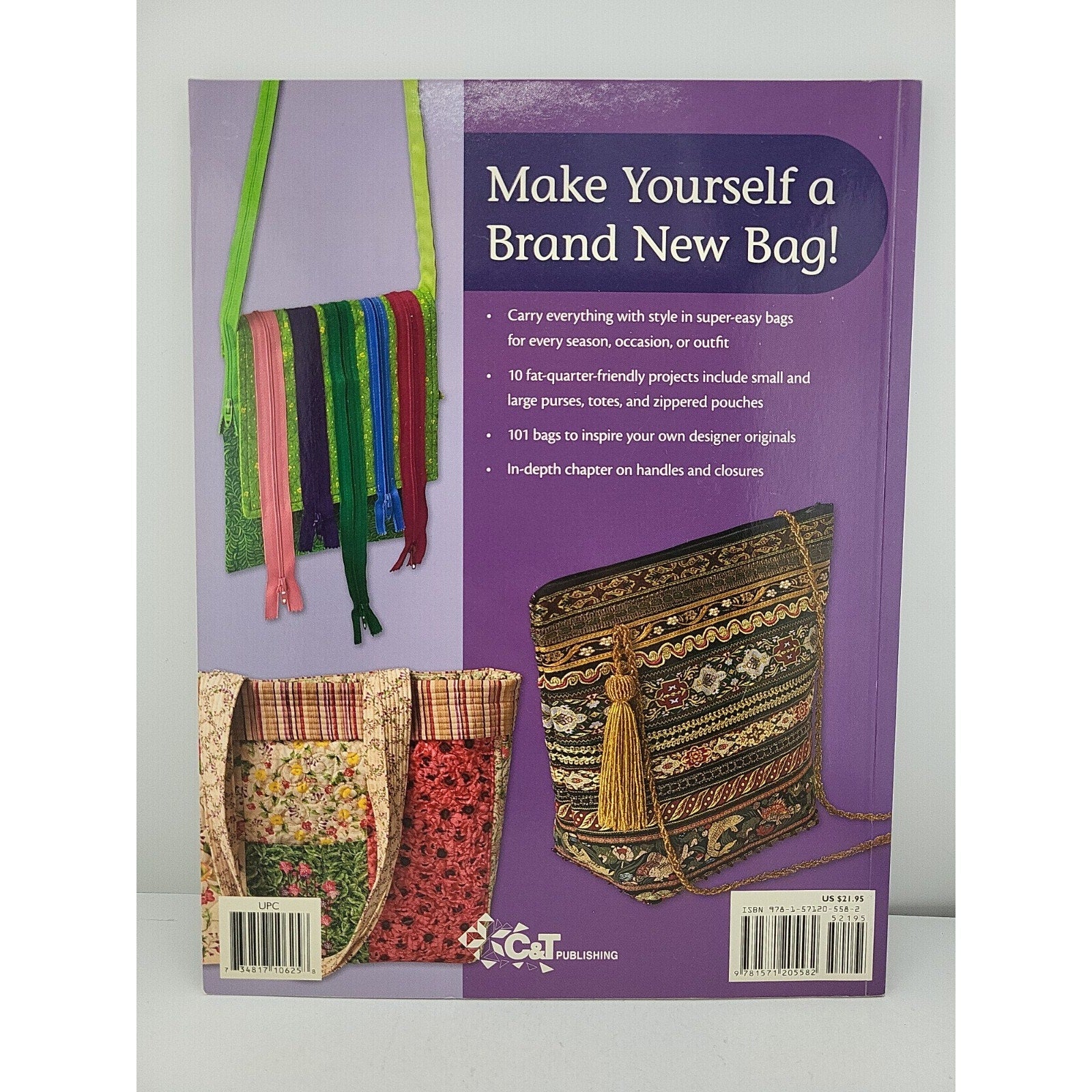 101 Fabulous Fat-Quarter Bags with M'Liss Rae Hawley : - 10 Projects for...