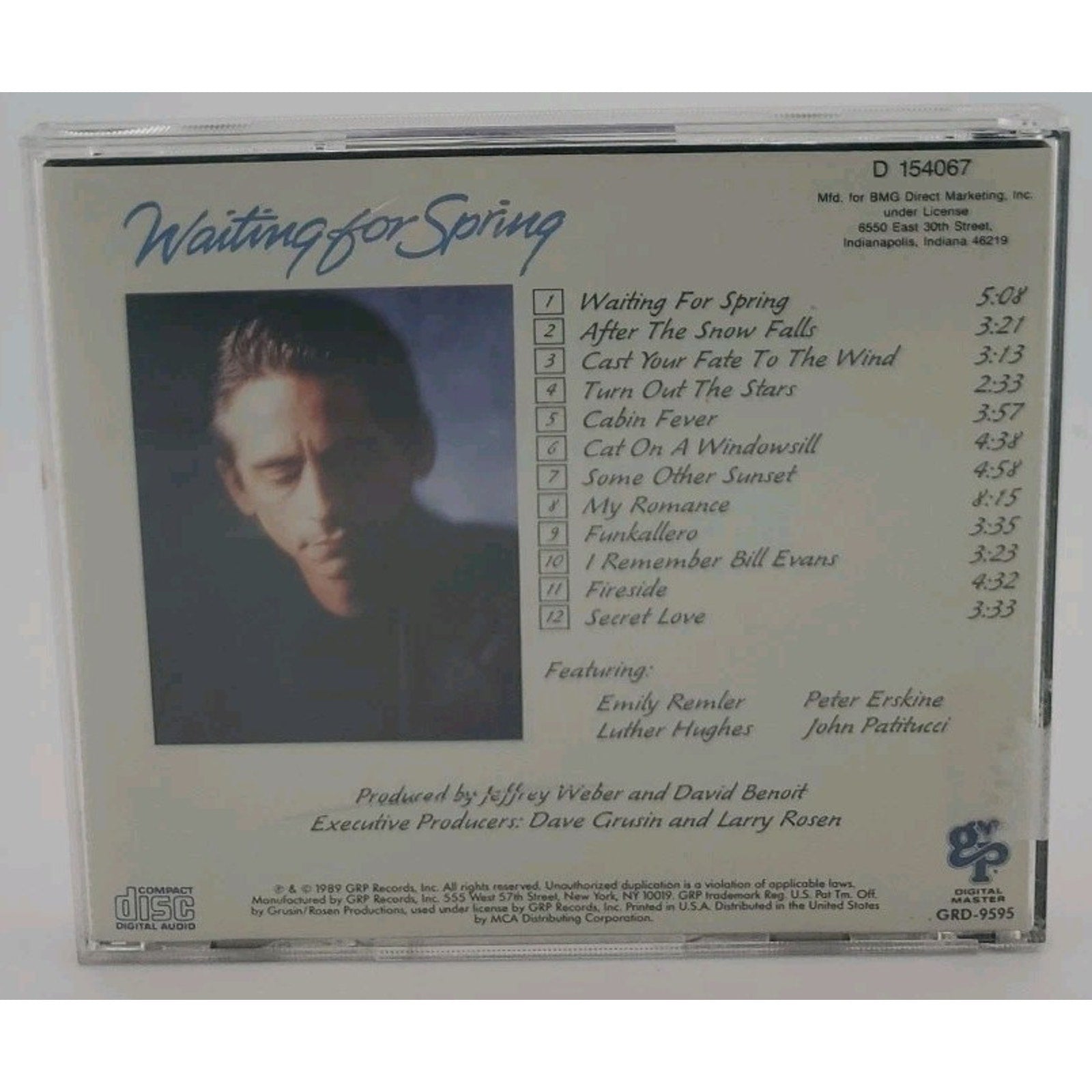 Waiting for Spring by David Benoit (CD, 1989)