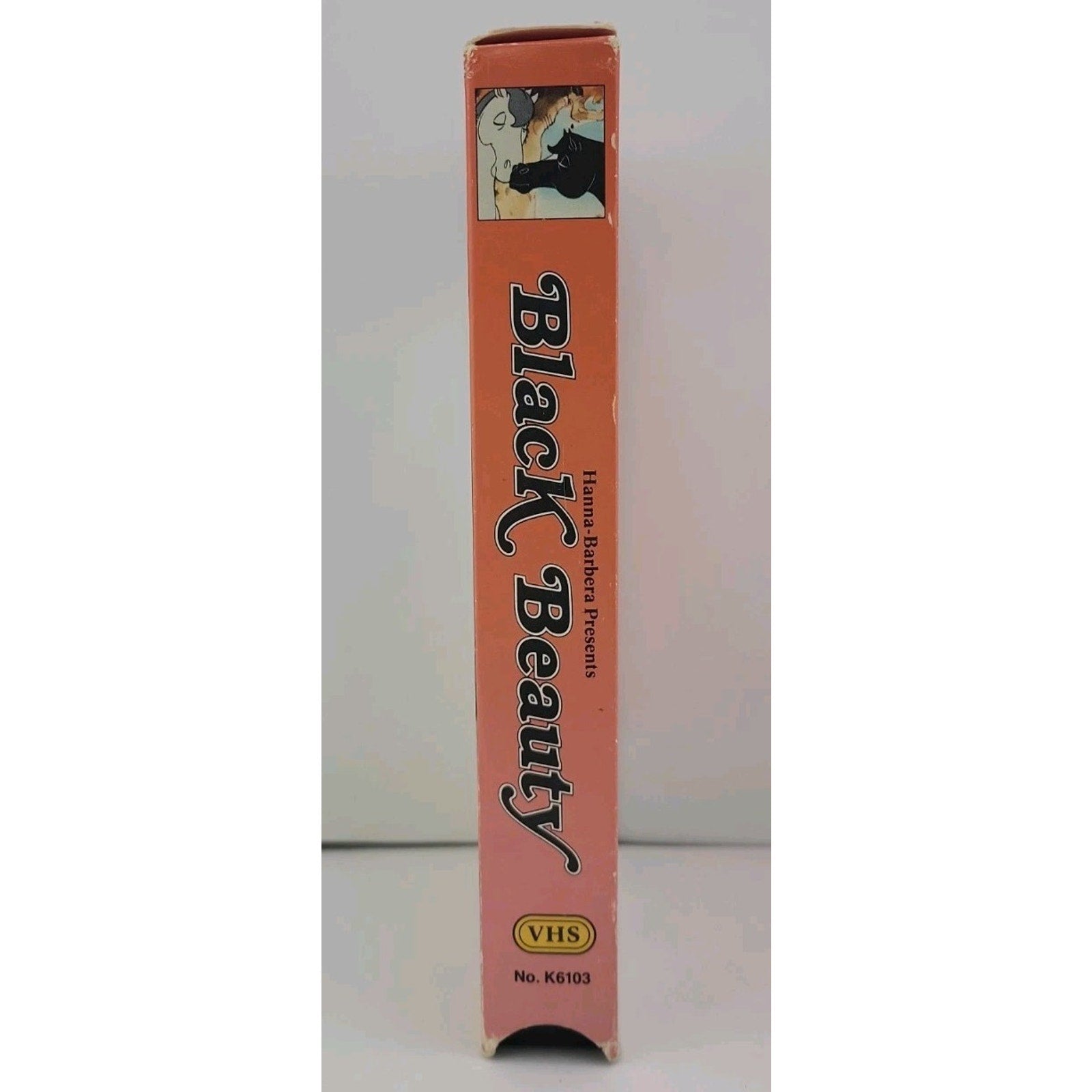 VHS : Black Beauty Hanna Barbera Cartoon Vintage Video Tape