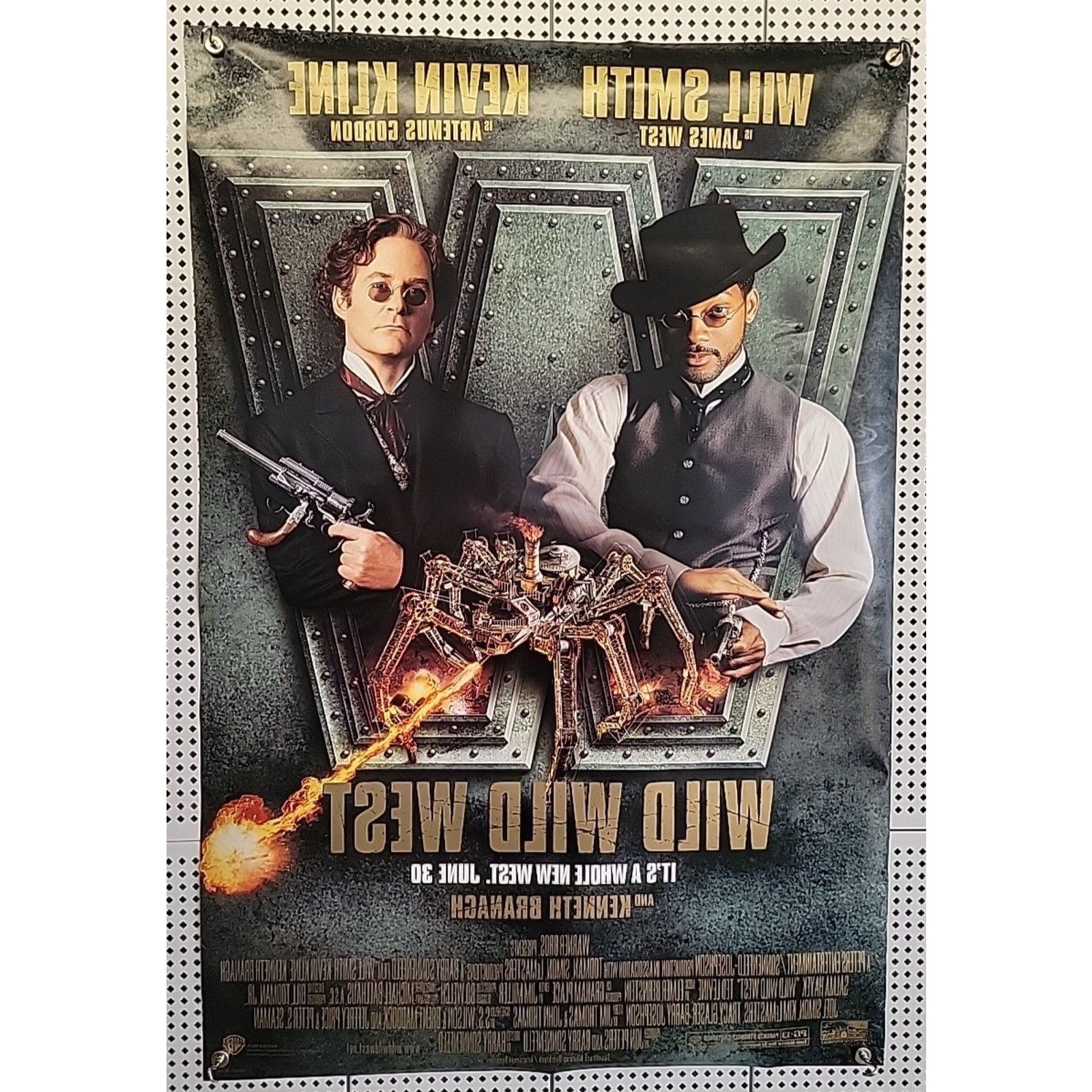 Will Smith - "Wild Wild West" Original Movie Poster 27x40 (1999) D/S