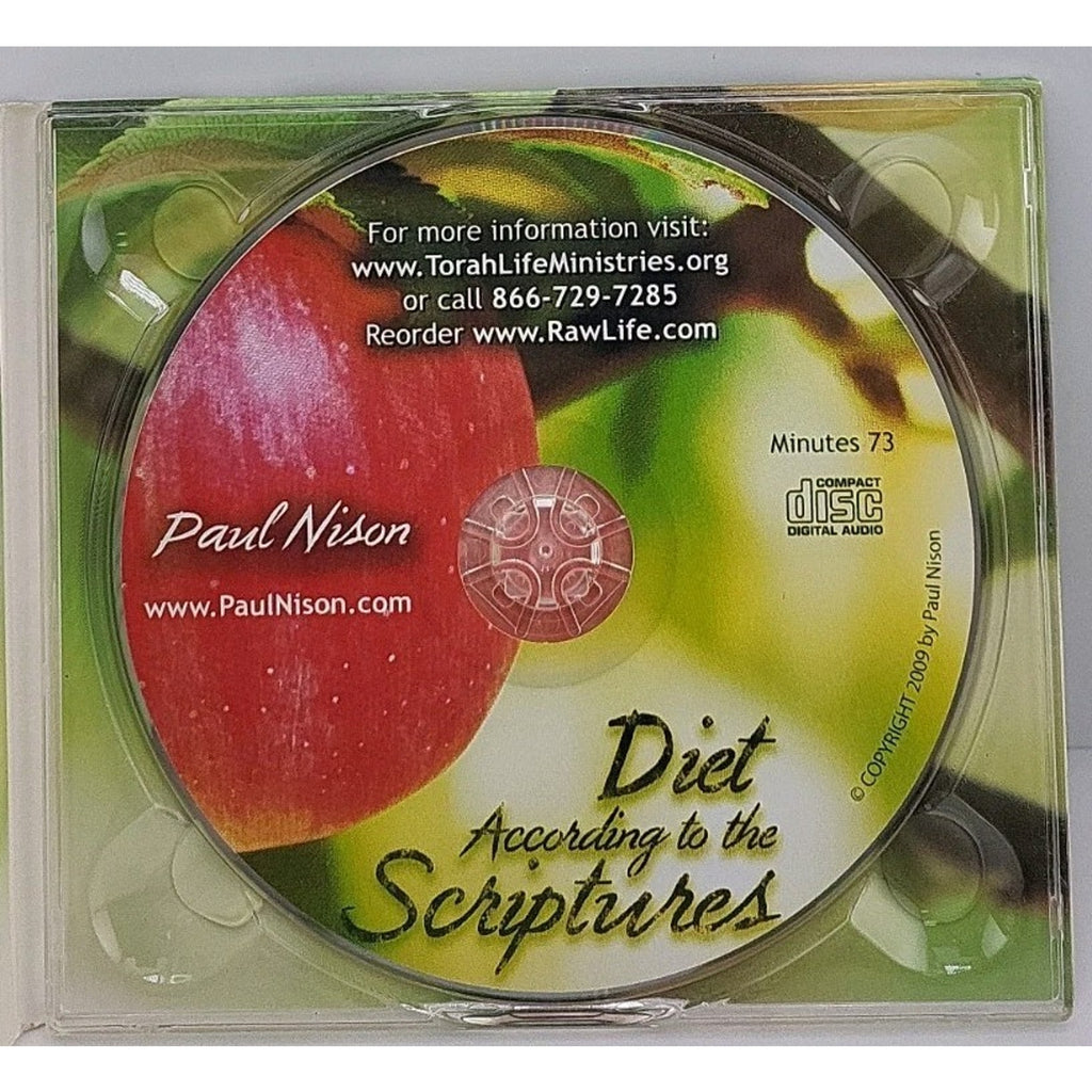 Diet According To The Scriptures By Paul Nison CD