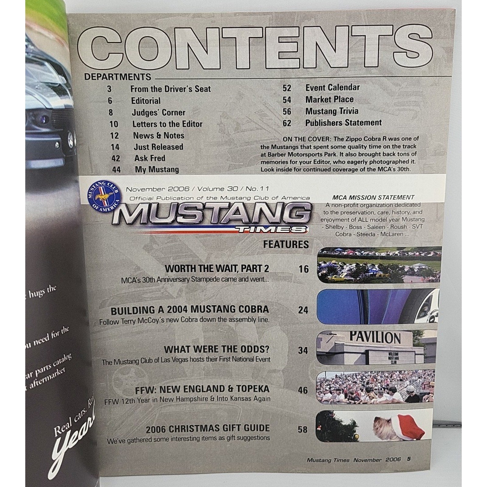 Mustang Times November 2006 Volume 30 #11