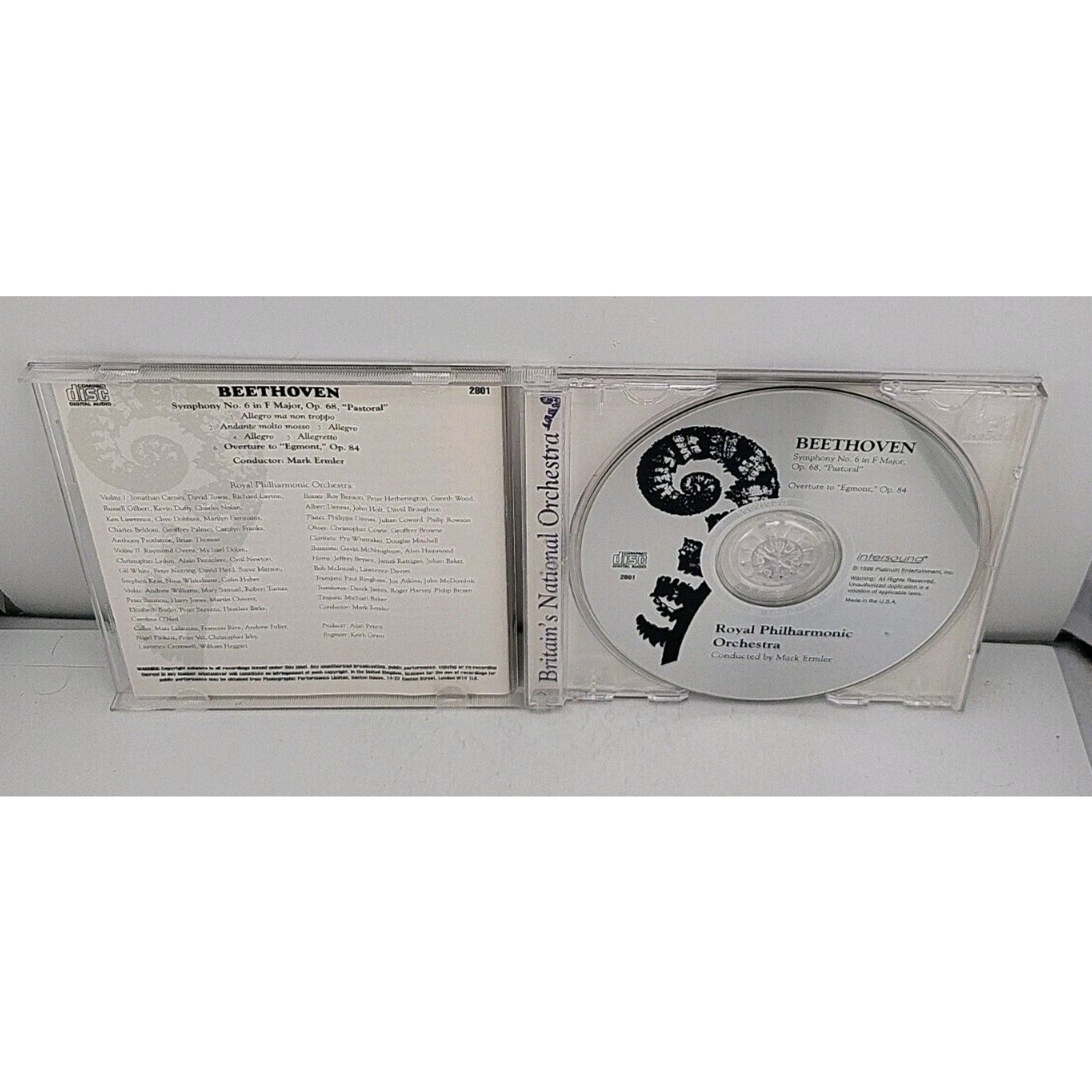Symphony 6/Ovt Egmont by Ludwig van Beethoven (CD, 1998)