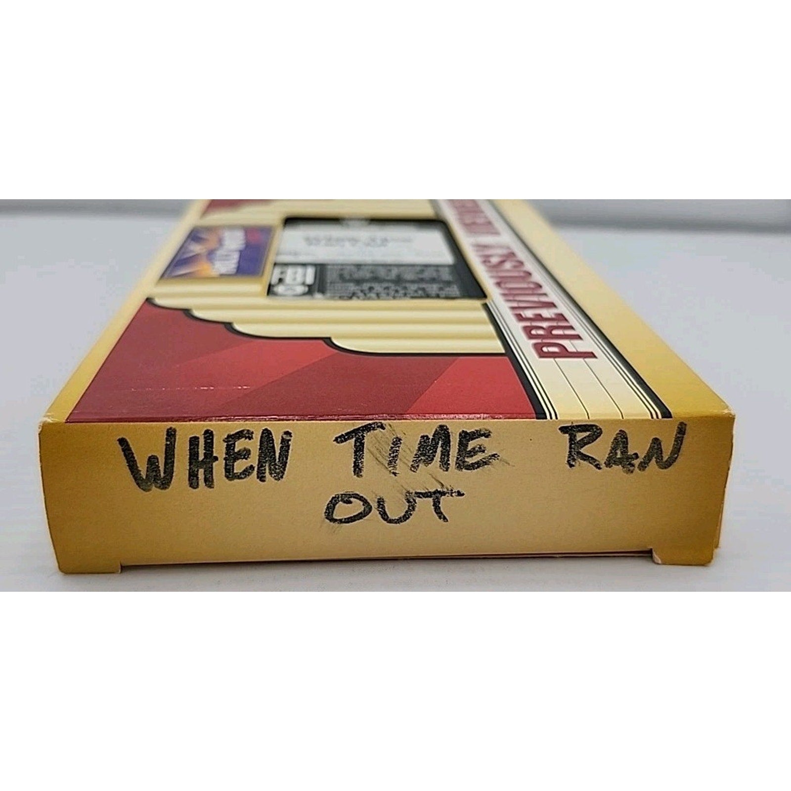 When Time Ran Out... (VHS, 1980)