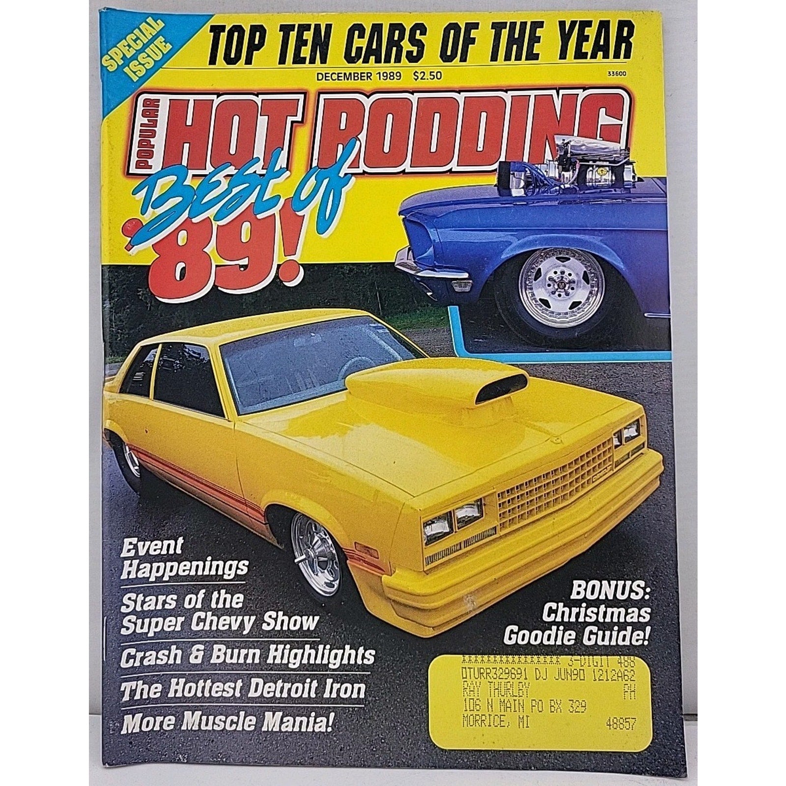 Popular Hot Rodding Magazine - December 1989 - Volume 28 Number 12