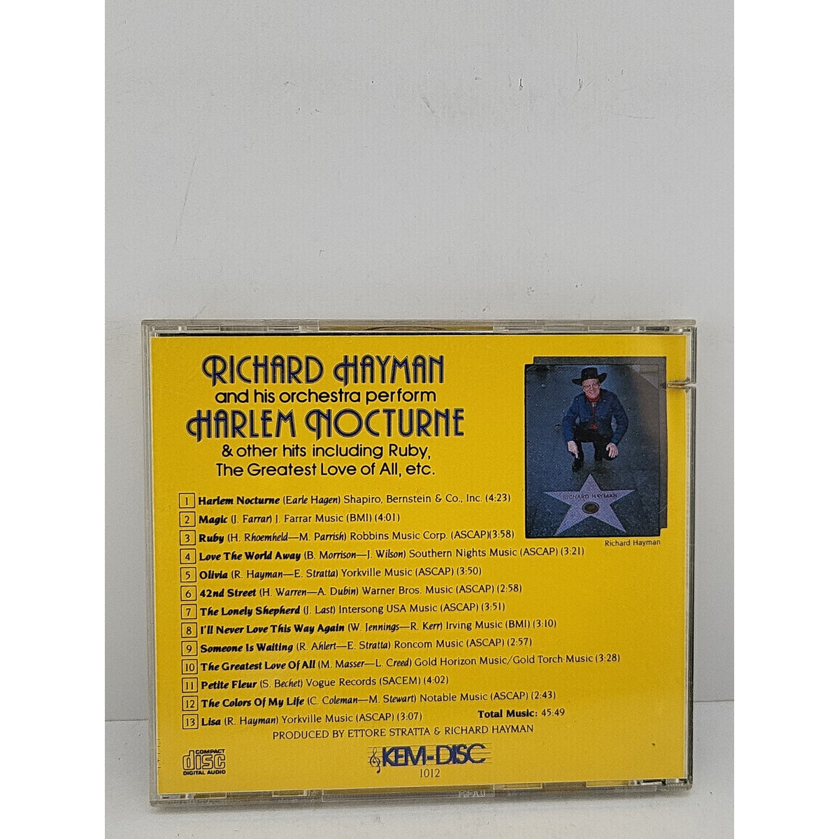 Richard Hayman Harlem Nocturne CD