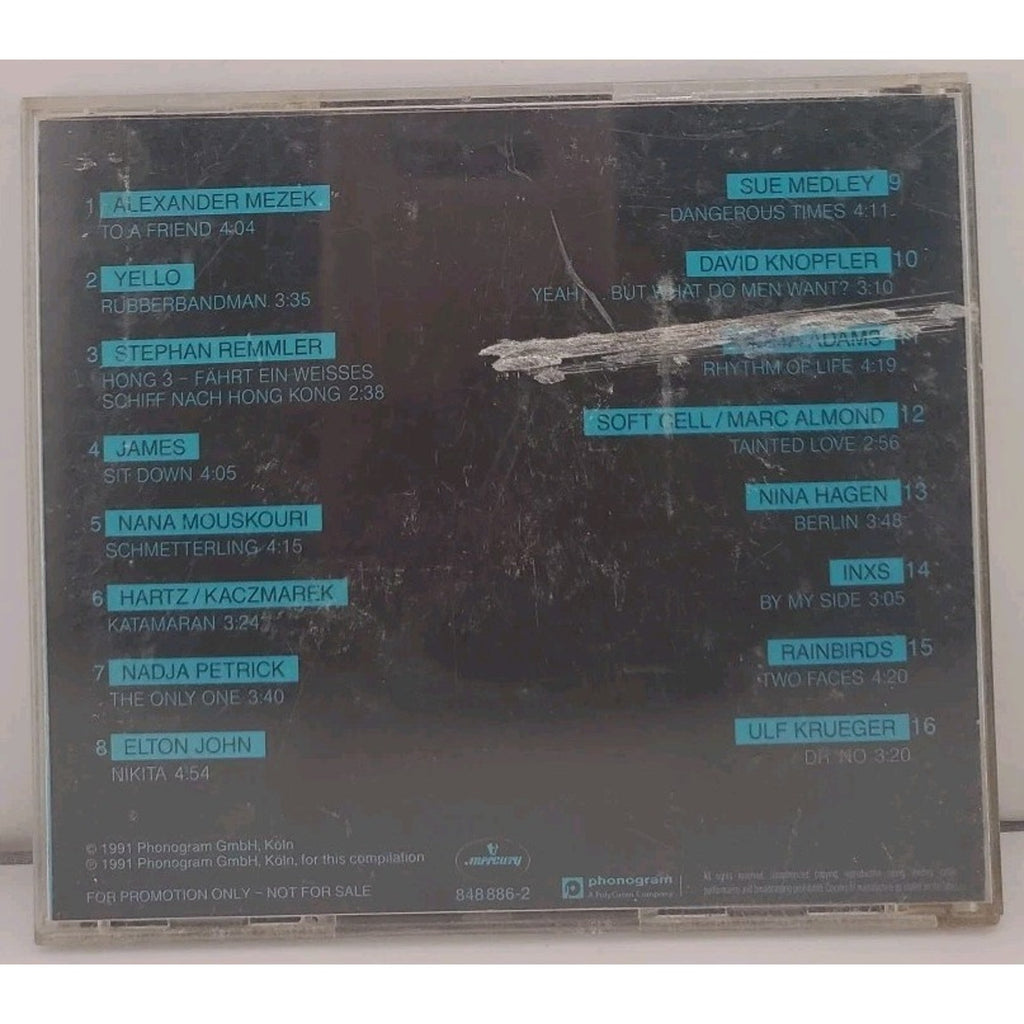 Various - Phonogram News 4/91 CD Promo Import Elton John Quartz Bon Jovi More