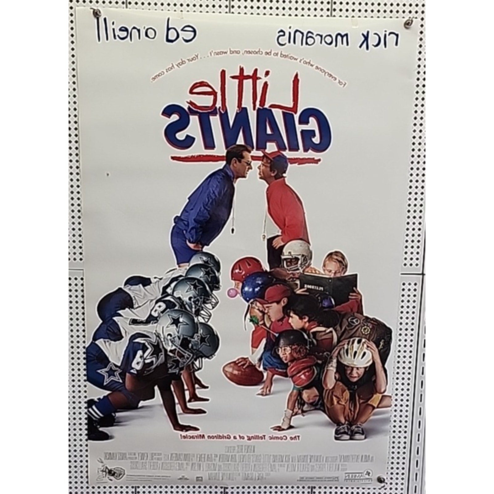 Little Giants Movie Poster Football Original DS 27x40 Ed O'Neill 1994
