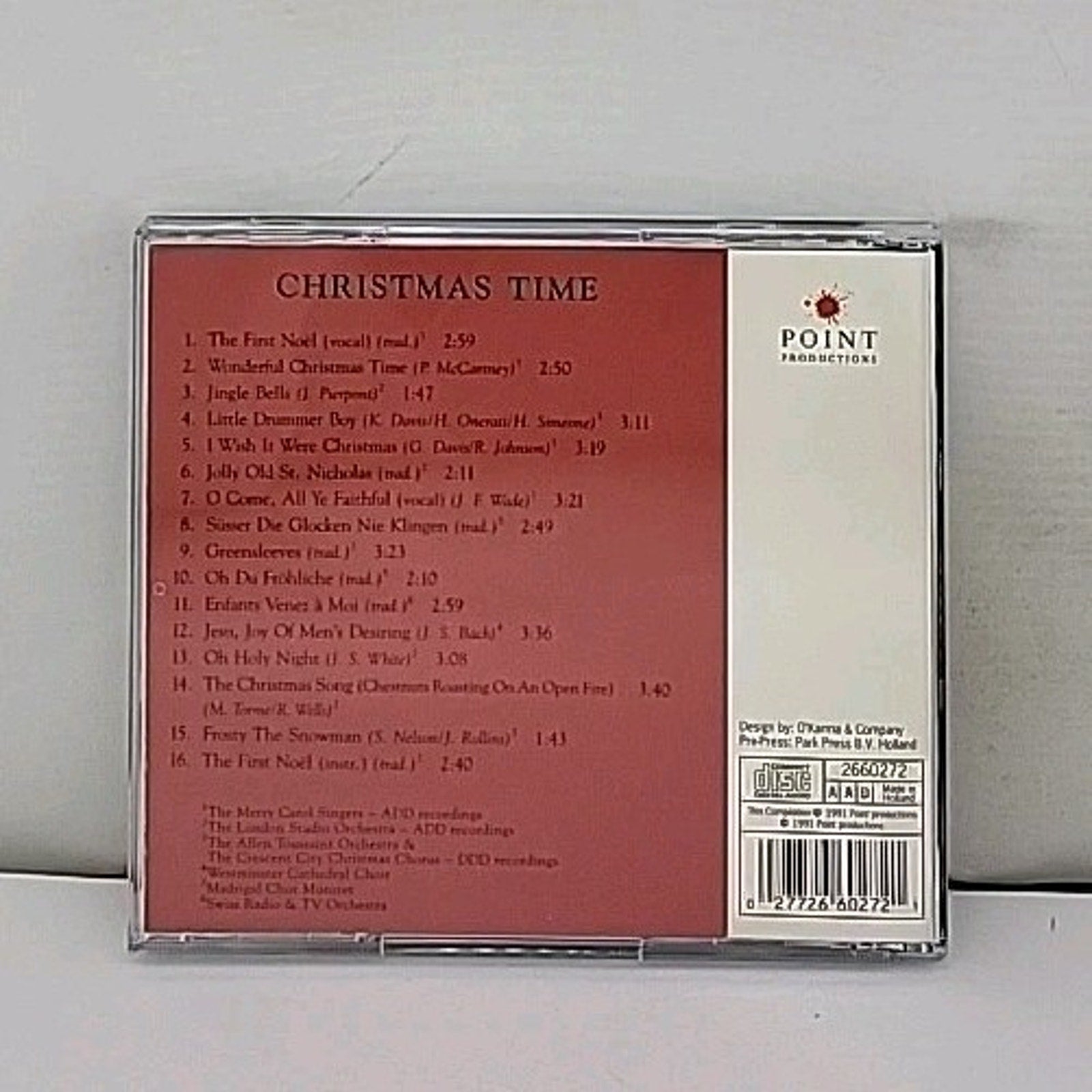 Christmas Time By Various CD