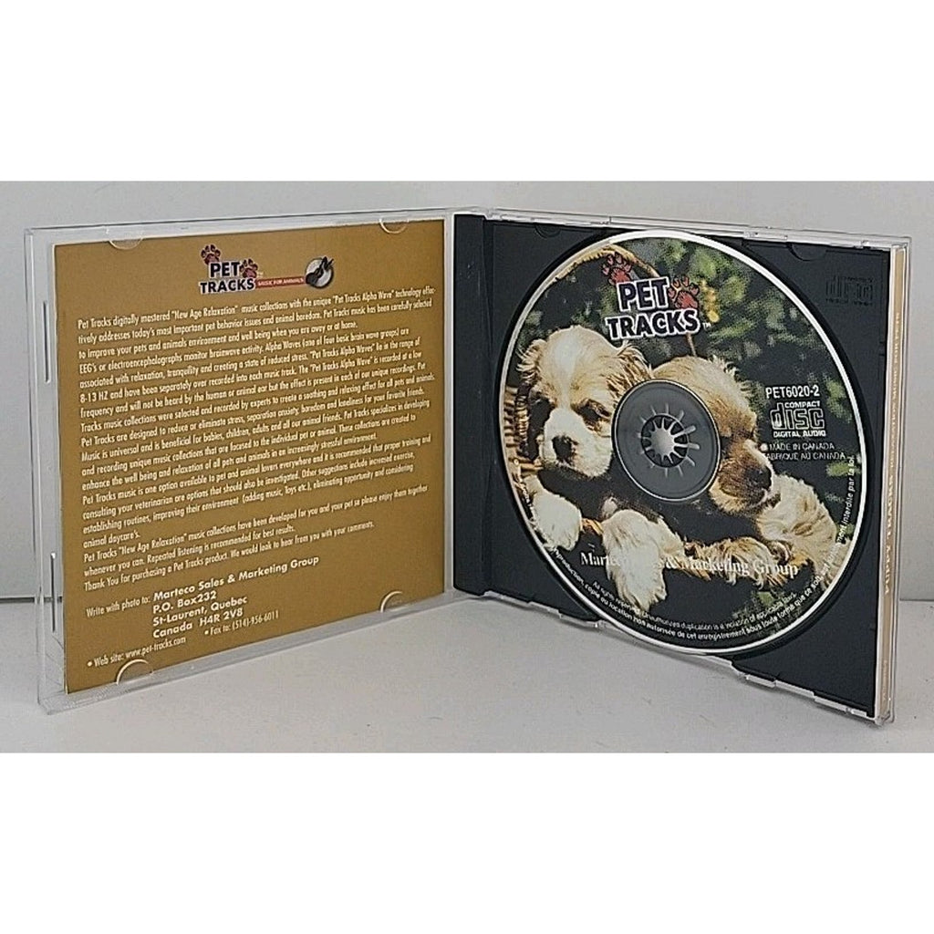 Puppy Tracks Relaxation Music for Pets CD Pet Tracks