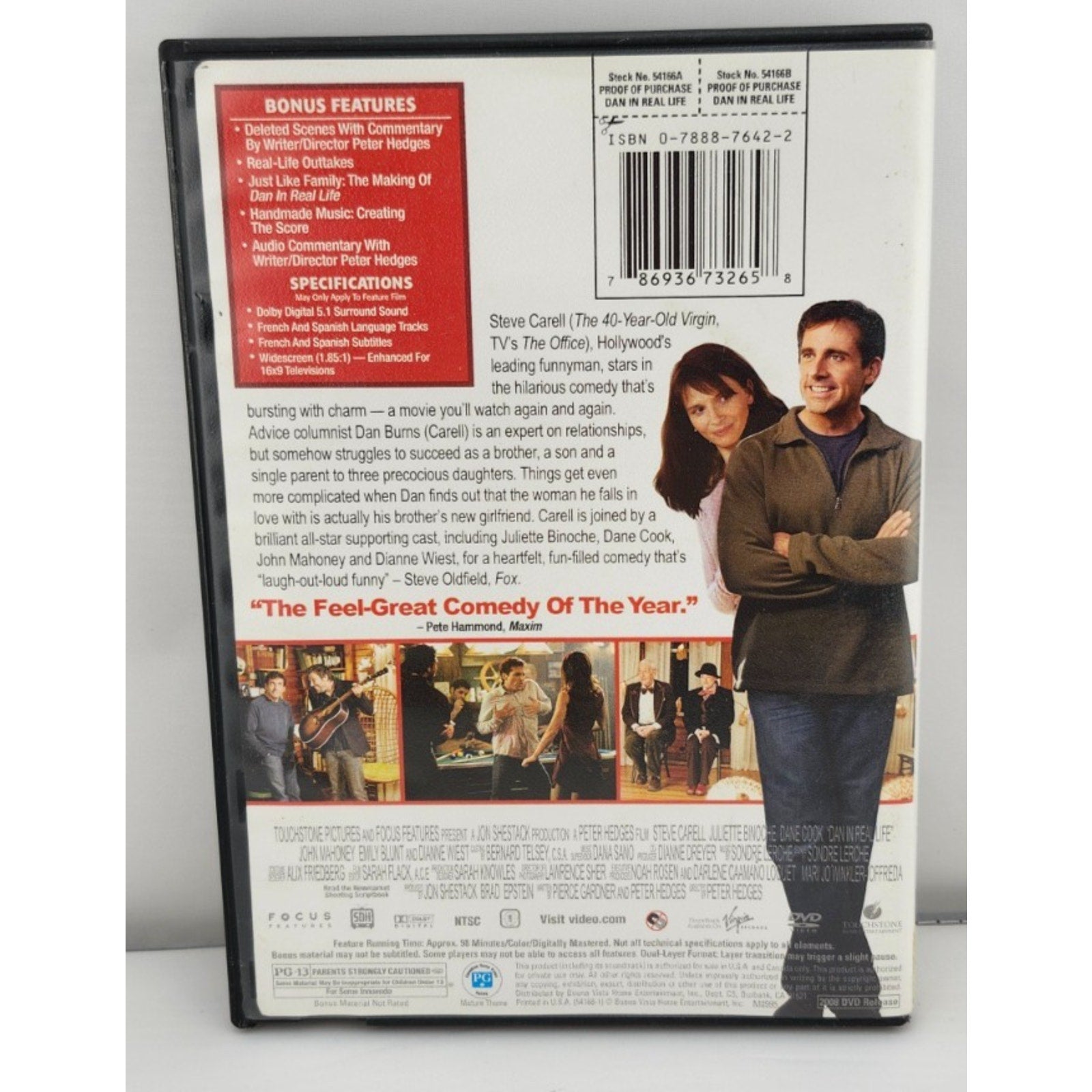 Dan in Real Life (DVD, 2008)