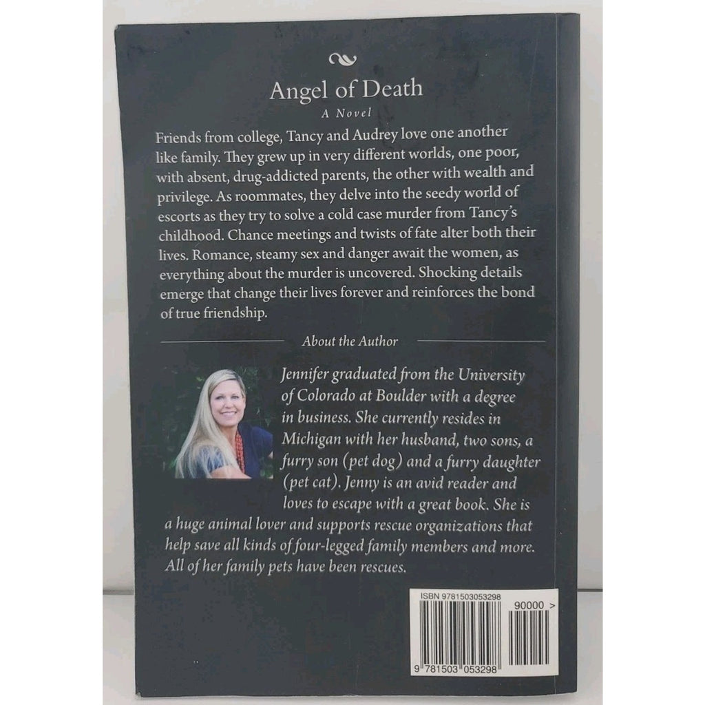Angel of Death by Jennifer Hinsman (2014, Trade Paperback)