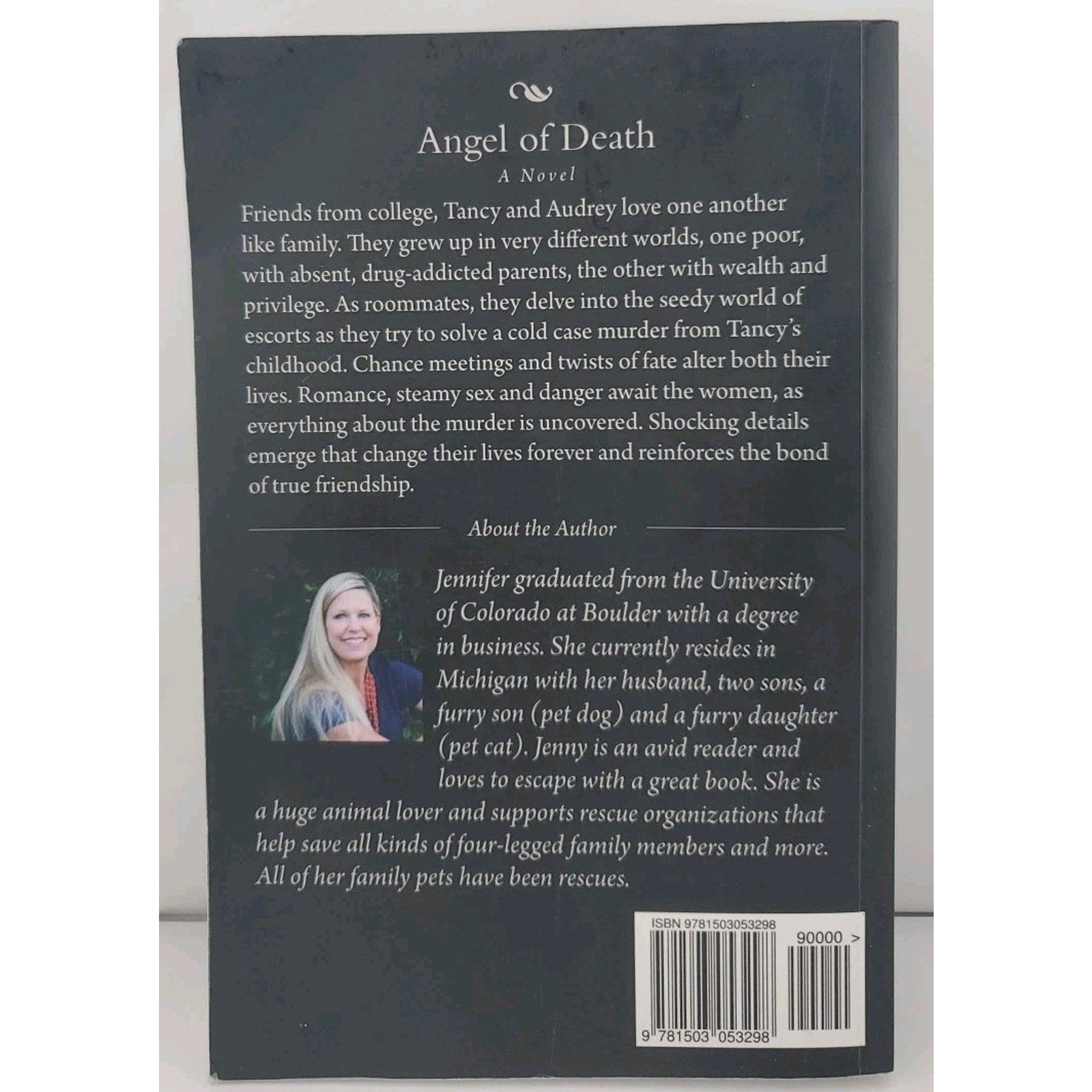 Angel of Death by Jennifer Hinsman (2014, Trade Paperback)