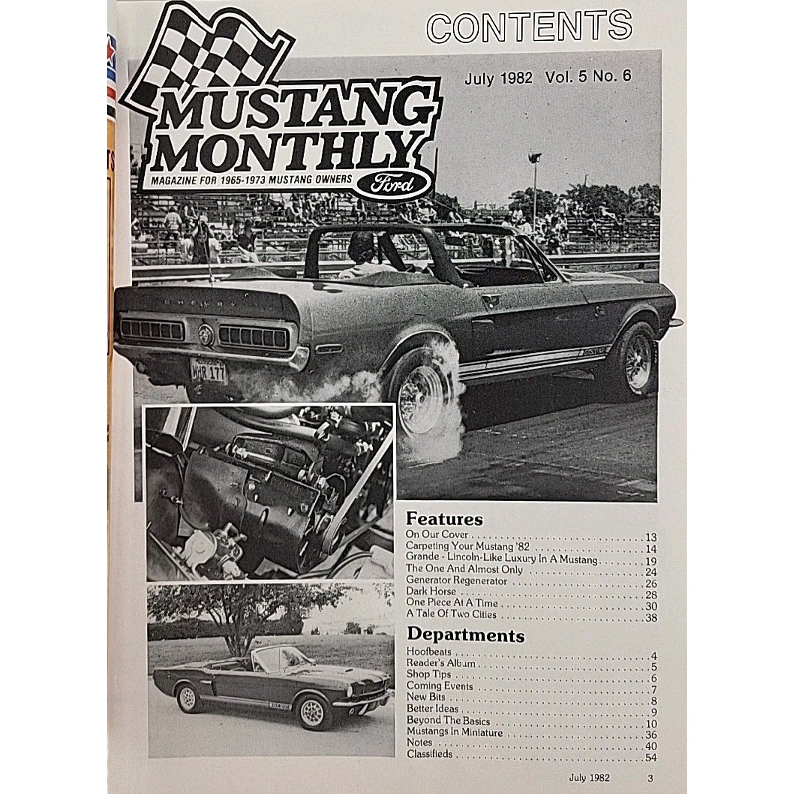 Mustang Monthly Magazine - July 1982 - Vol. 5 No. 6