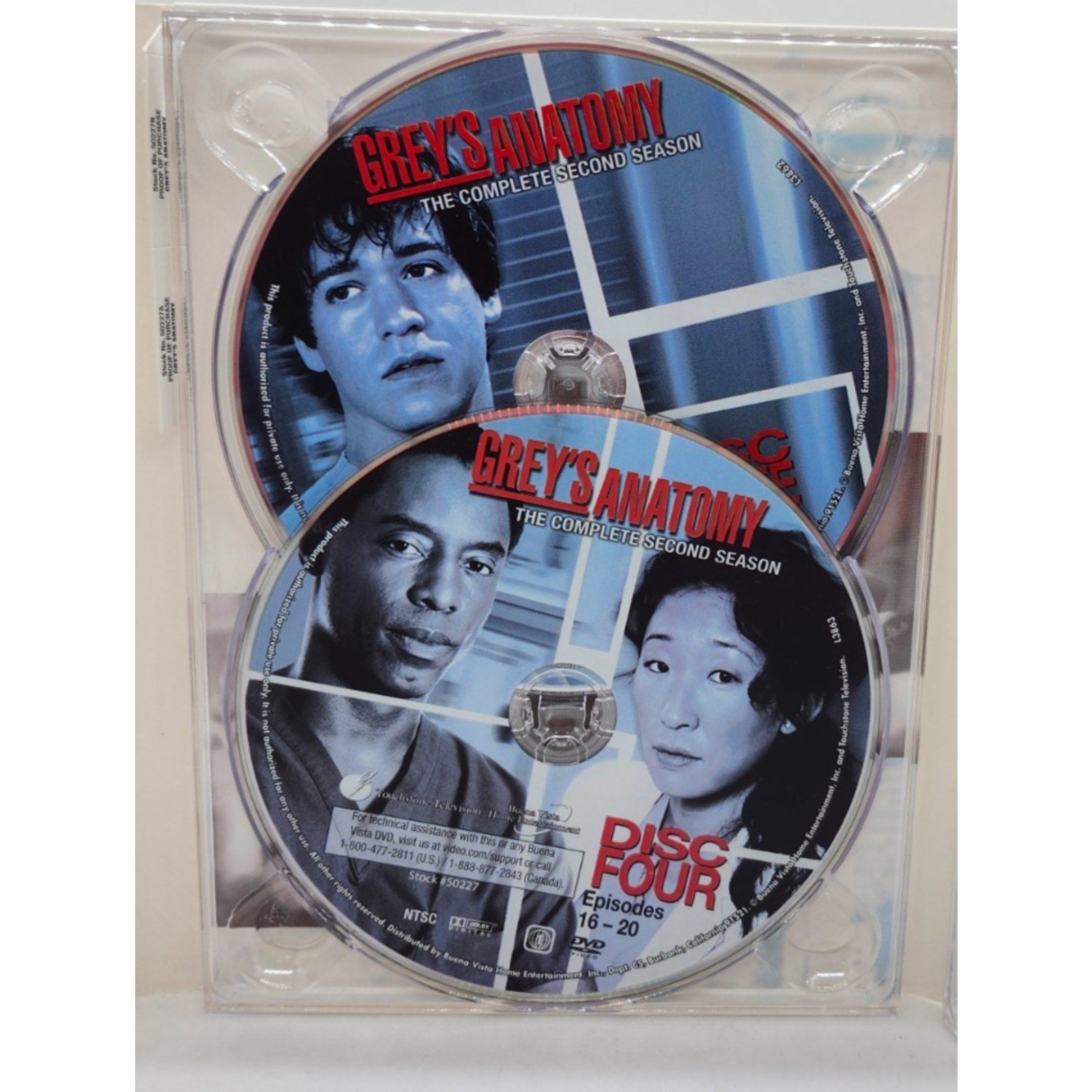 Greys Anatomy - Season 2: Uncut (DVD, 2006, 6-Disc Set)