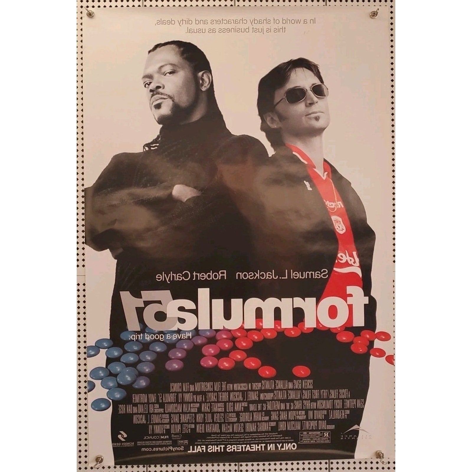 Formula 51 - Original DS Movie Poster - 27x40 D/S 2003 Samuel Jackson