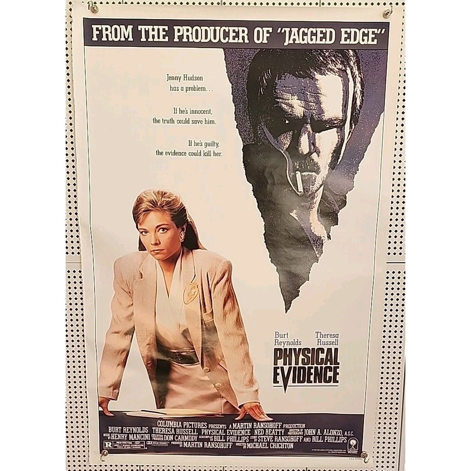 Physical Evidence Movie Poster