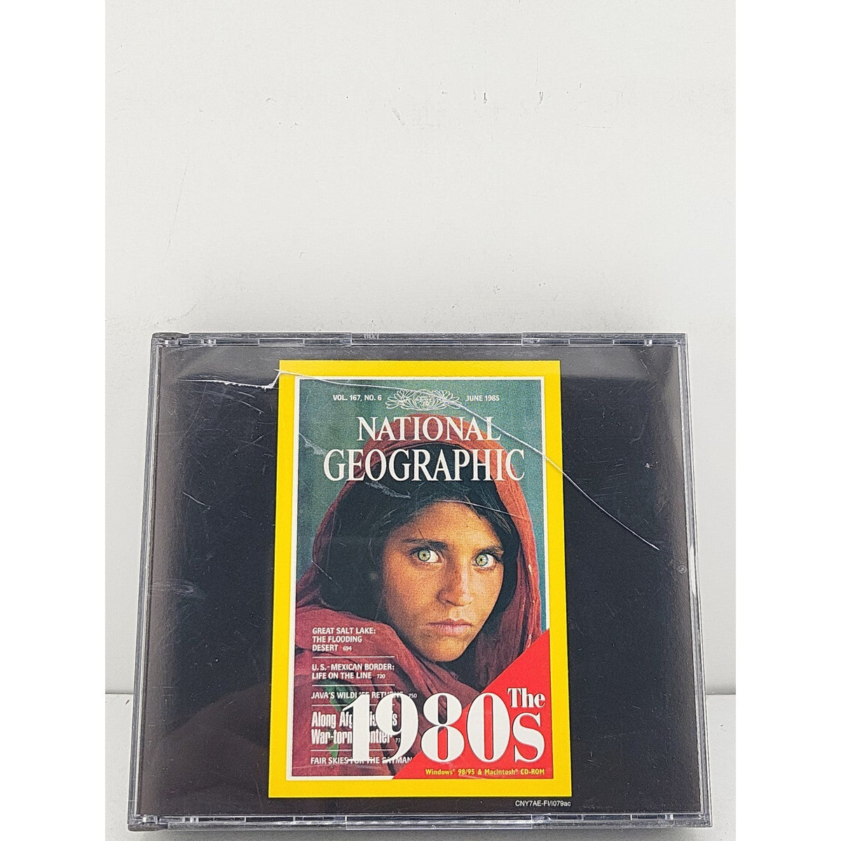 NATIONAL GEOGRAPHIC magazine the 1980's interactive CD-ROM set Windows