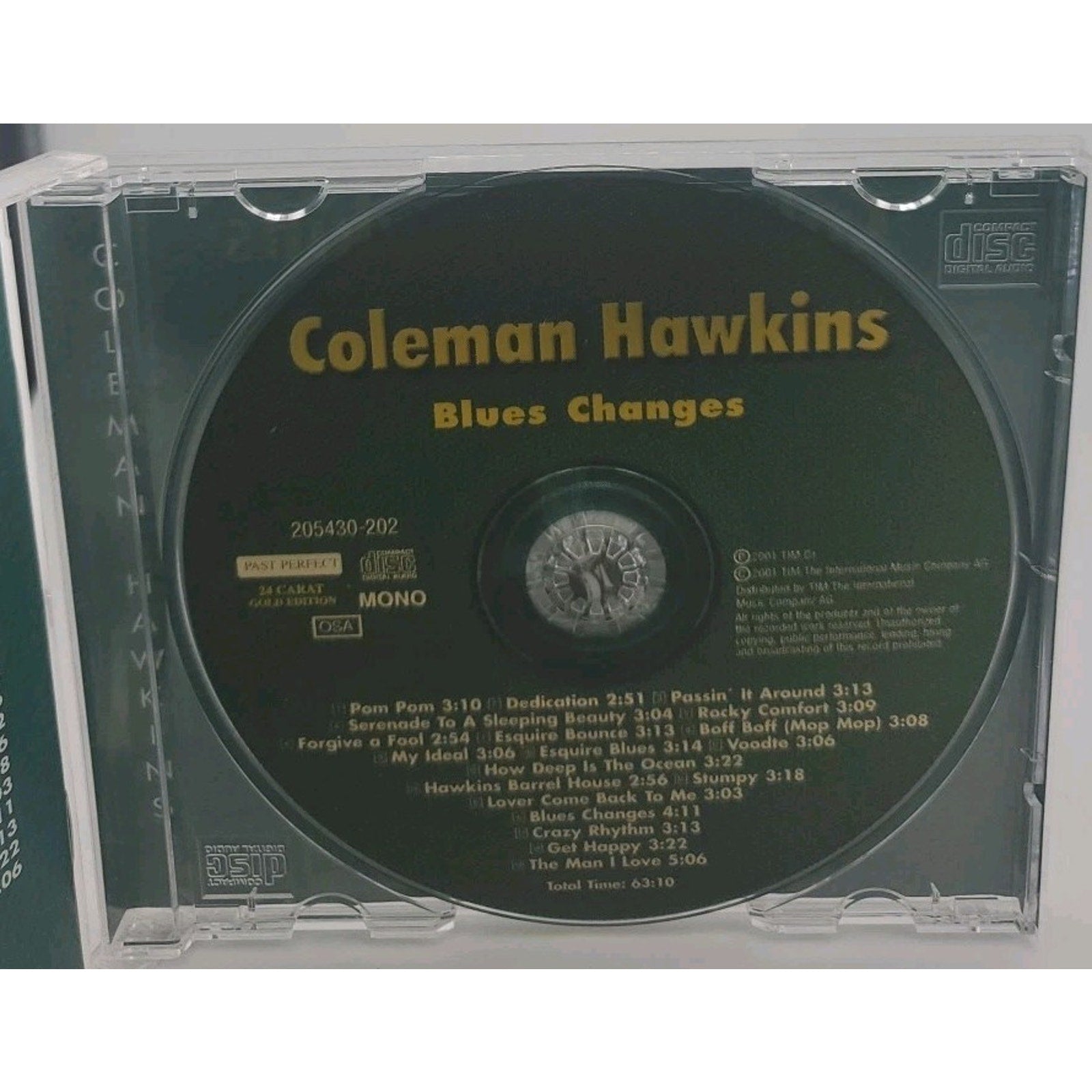 Coleman Hawkins Blue Changes CD