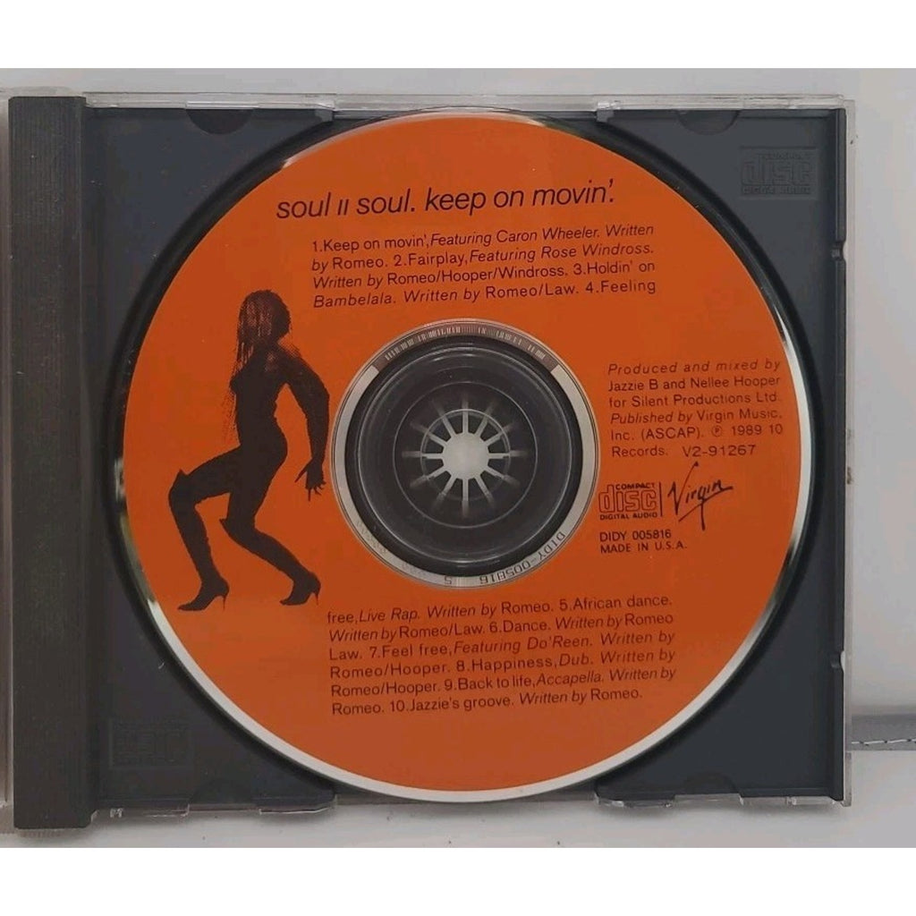 Soul II Soul : Keep on Moving (CD)