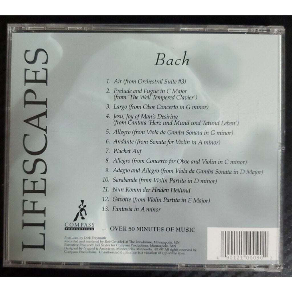 Lifescapes: Bach - Audio CD - Classical Masterpieces - Minnesota Chamber Players