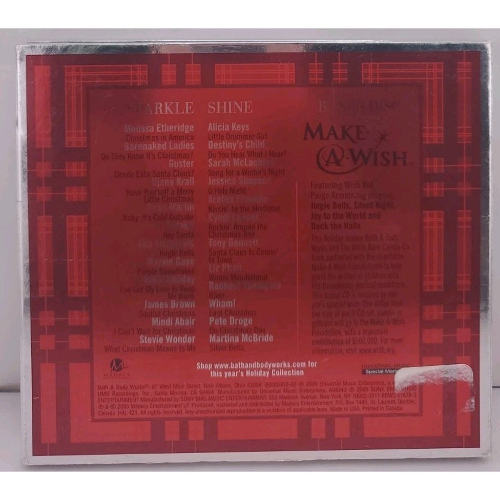 Bath & Body Works Holiday Music 2005 (CD)