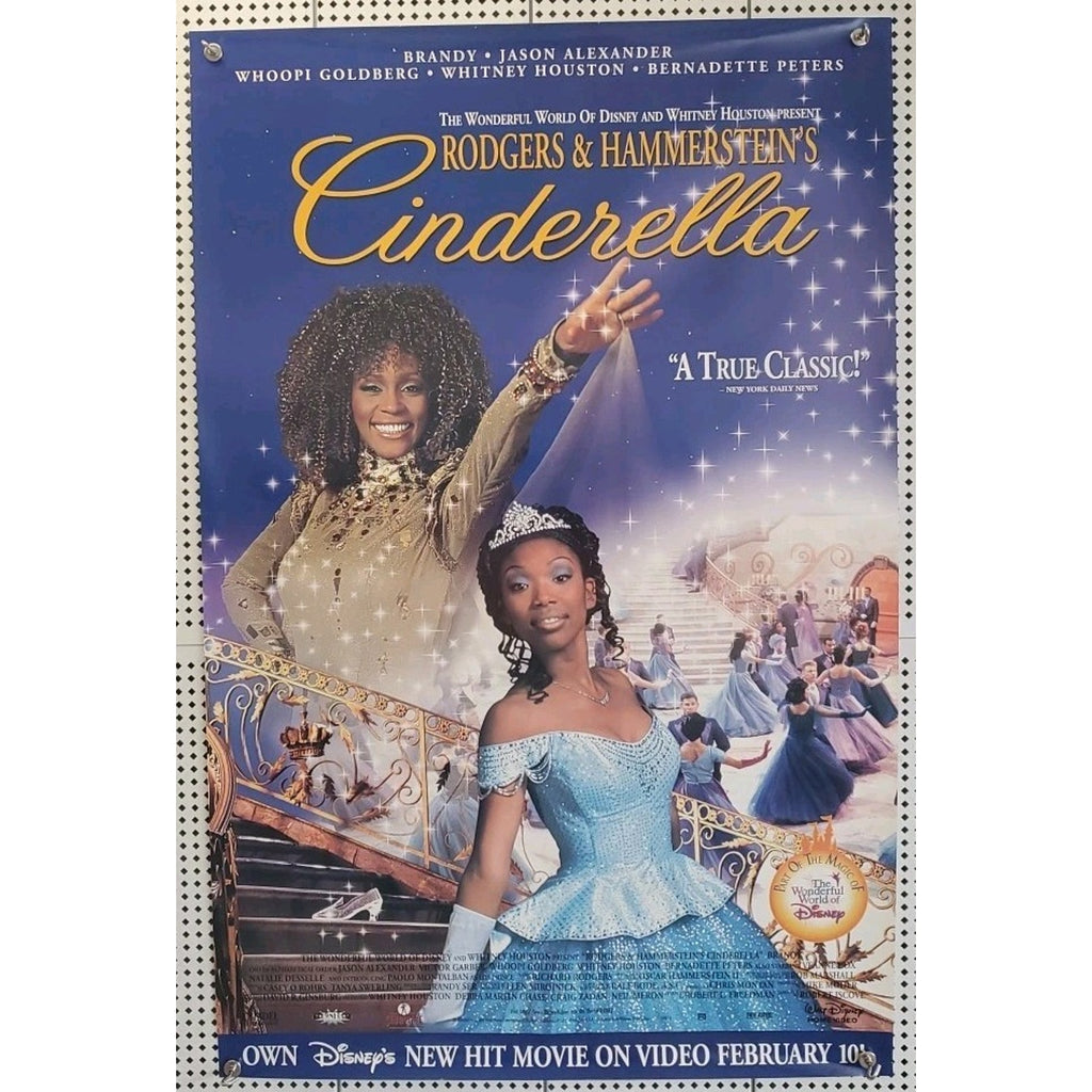Rodgers & Hammersteins Cinderella Movie Poster 27x40