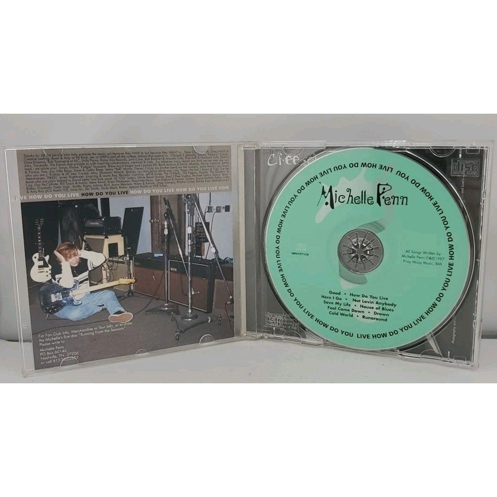 How Do You Live by Michelle Penn (CD, 2001)