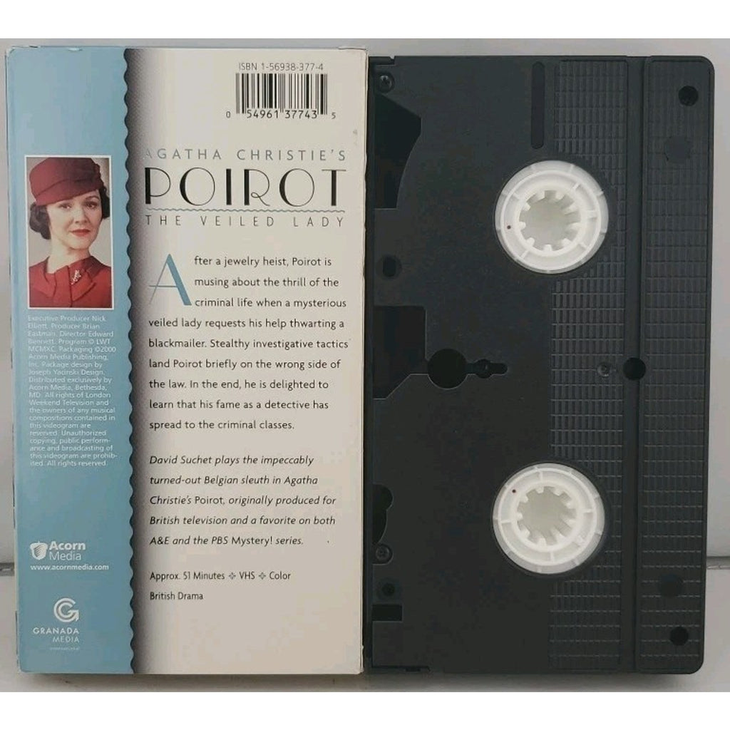 Agatha Christies Poirot - Volume 1 (VHS, 2000, 3-Tape Set)