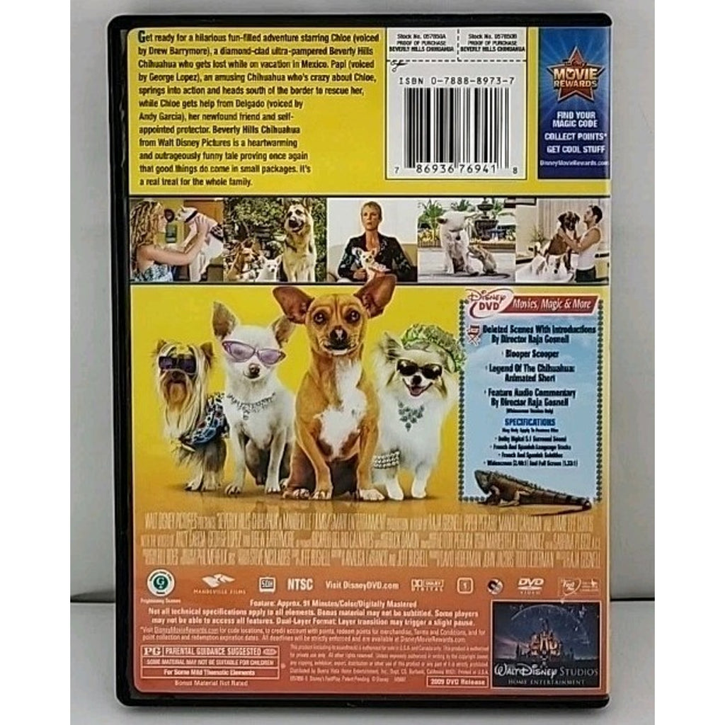 Beverly Hills Chihuahua (DVD, 2008)