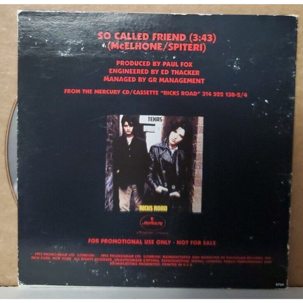 Texas So Called Friends (CD)