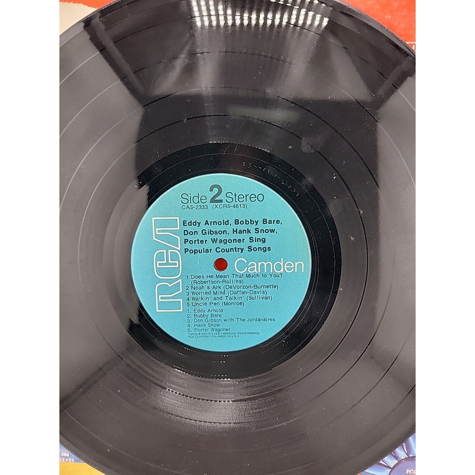 The Pick Of The Country Vinyl Record 1960 RCA Victor LPM‑2094