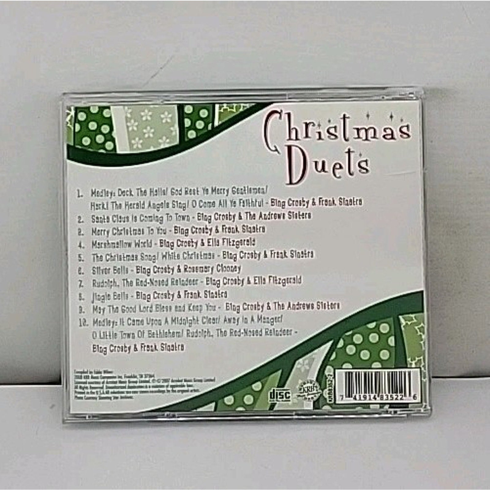 Bing Crosby Frank Sinatra Ella Fitzgerald - Bing Crosby: The Christmas Duets (CD