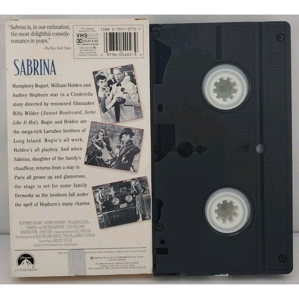 Sabrina (Special Collector's Edition) (1998 VHS)