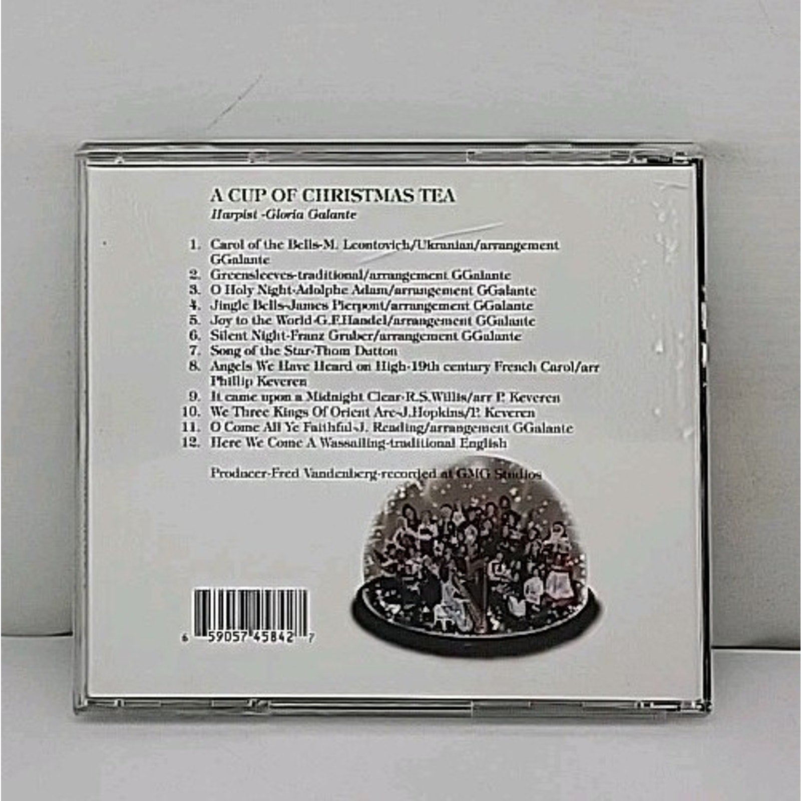 A Cup of Christmas Tea Harpist Gloria Galante Cd