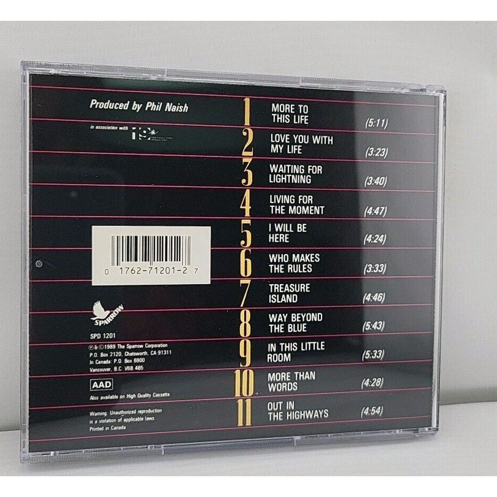 More to This Life - Audio CD By Steven Curts Chapman - 1989 Sparrow Records