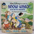 Walt Disney Snow White 310 878 7" 33rpm Vinyl Cover Booklet 1977
