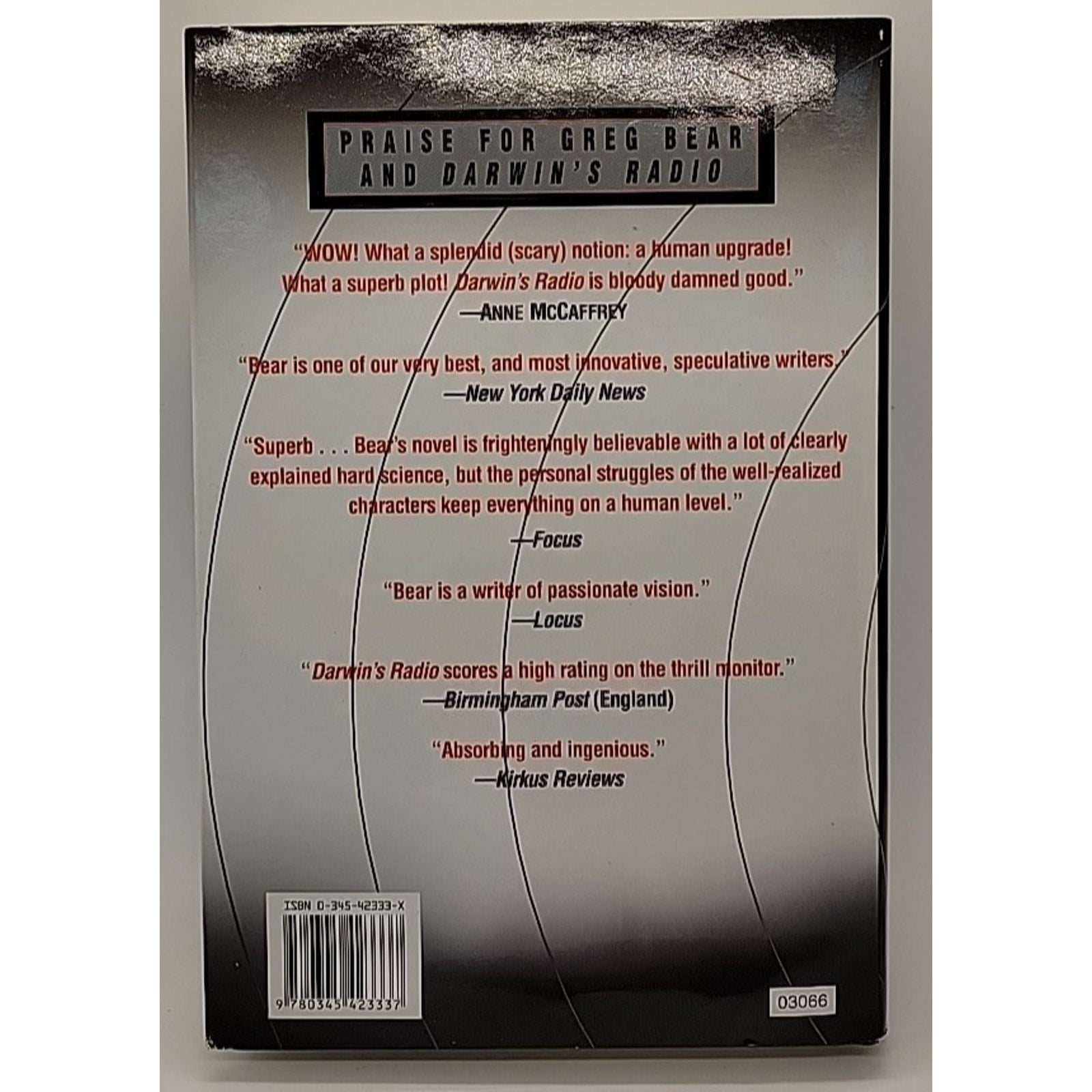 Darwin's Radio by Greg Bear (1999, Hardcover)