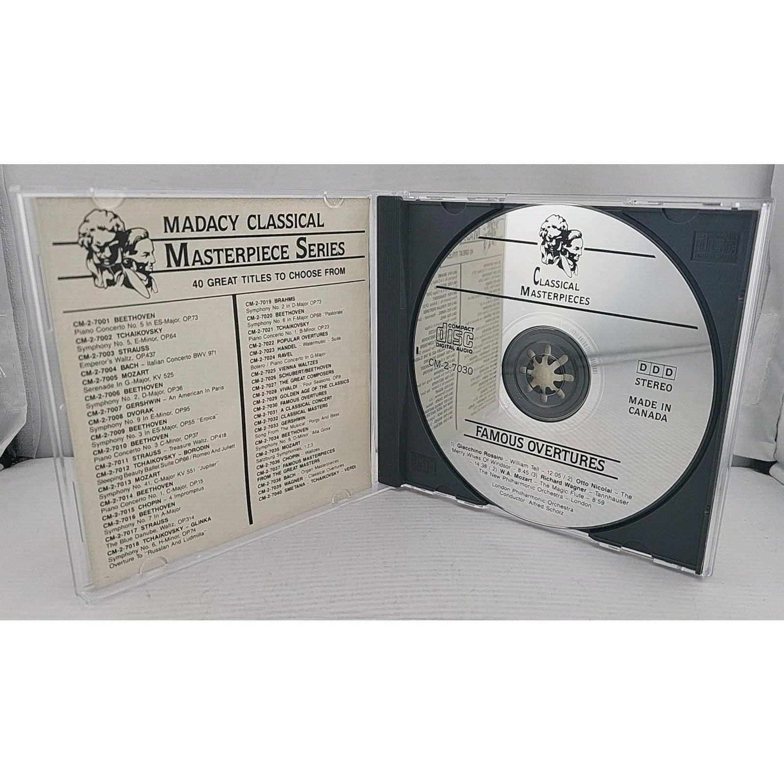 Famous Overtures - Audio CD By V/A