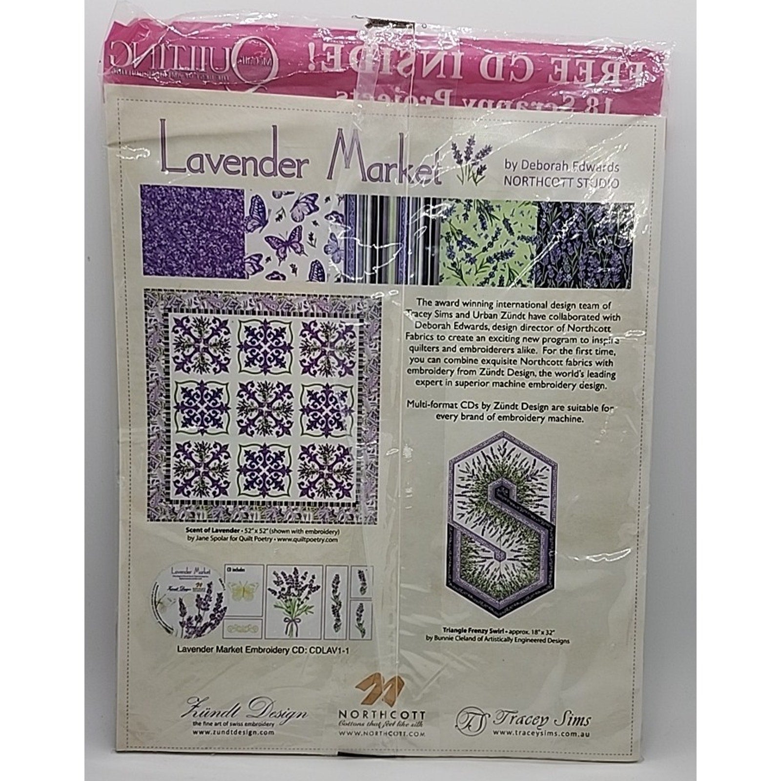 McCall's Quilting Magazine 2014 Galaxy of 8 stars, Cerulean Dreams Quilt Pattern