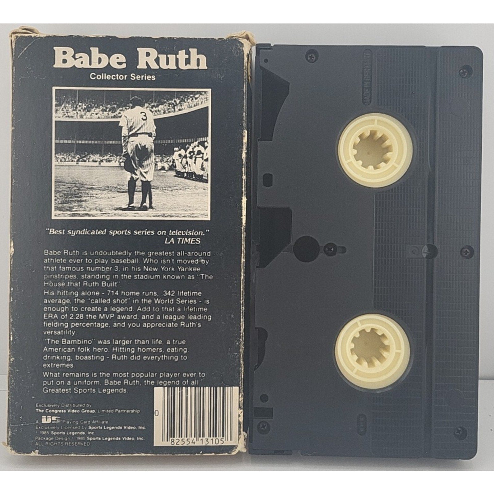 Babe Ruth (VHS, 1989)