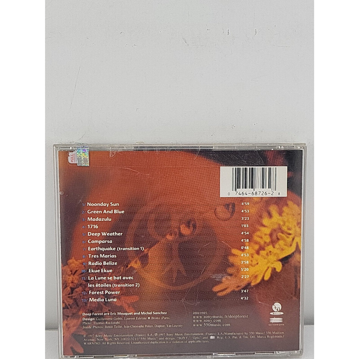 Comparsa by Deep Forest (CD, 1998)