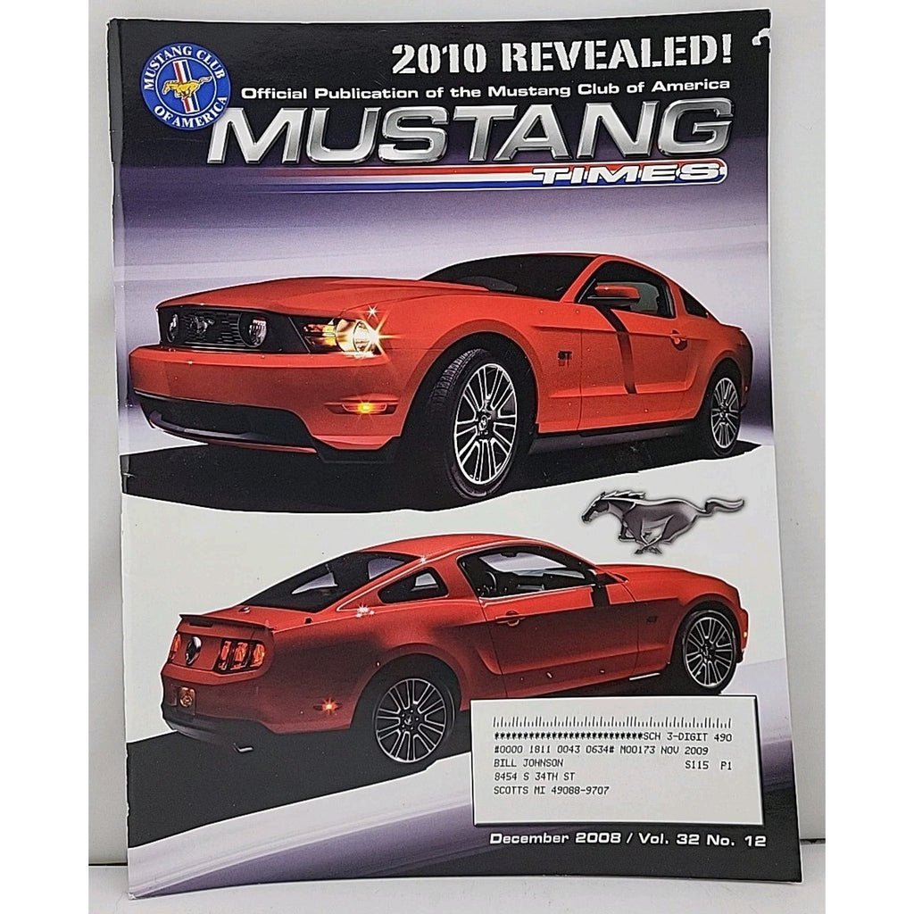 Mustang Times Magazine December 2008 Vol. 32 No. 12
