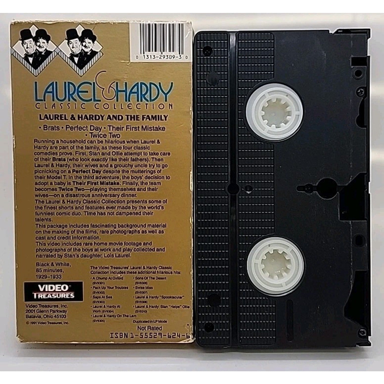 Laurel and Hardy and the Family (VHS, 1991)