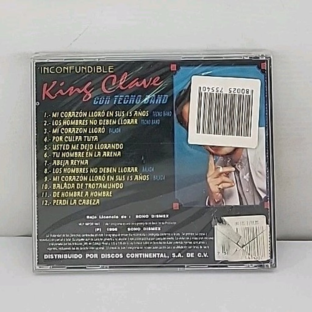 King Clave Inconfundible CD 1995 Latin With Orchestra Pop Ballad World Music