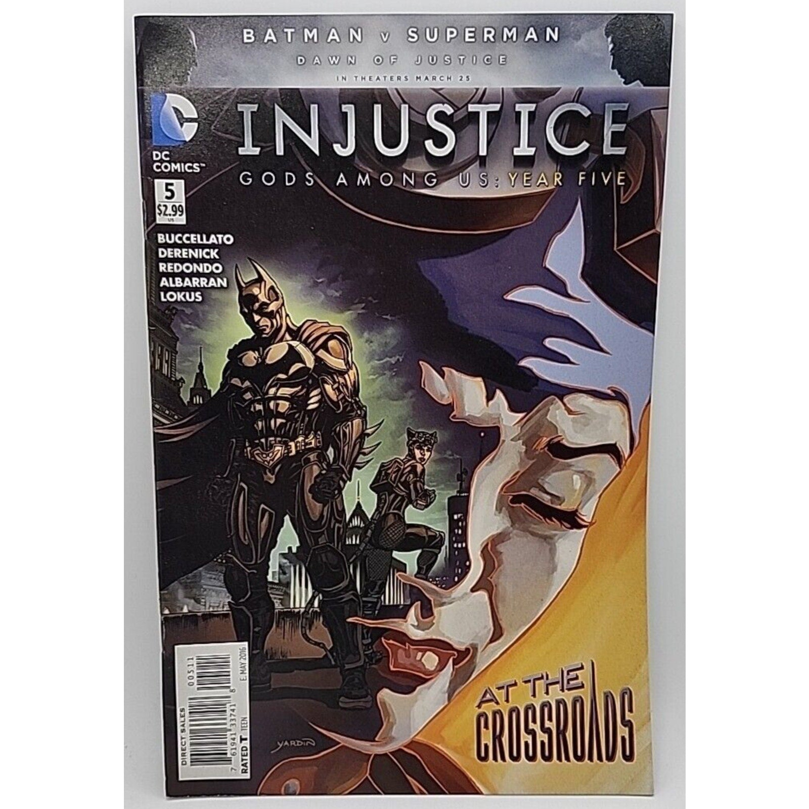 Injustice Gods Among US Year Five #10 Batman Catwoman DC Comic Book 2016